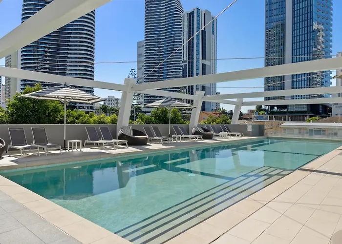 Broadbeach 1-Bed With Pool Gym Walk To The Beach
