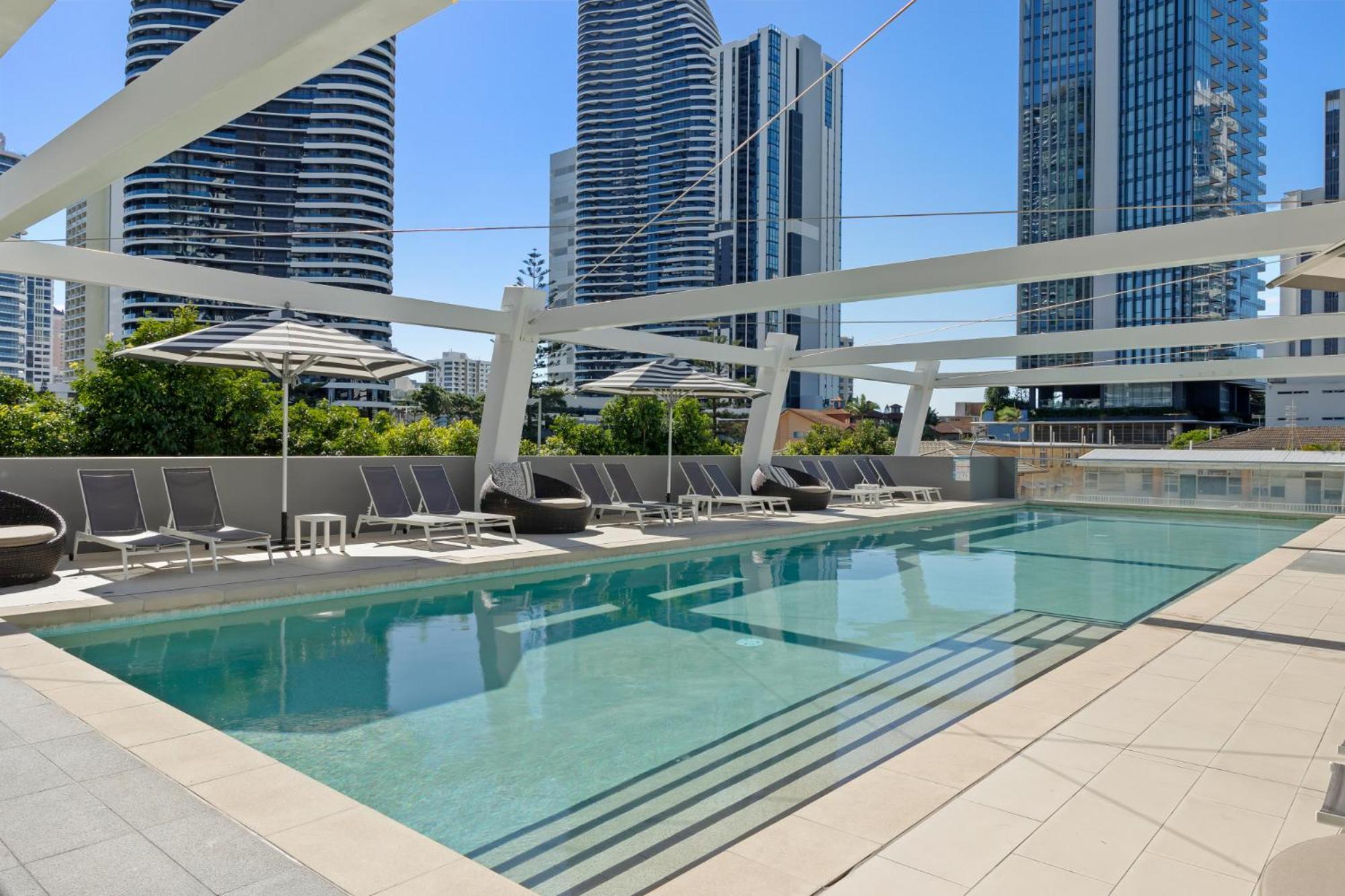 Broadbeach 1-bed With Pool Gym Walk To The Apartment Gold Coast